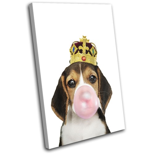 Modern dog beagle bubblegum - beagle,