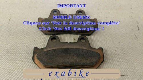 Plaquettes arriere pour - plaquettes,