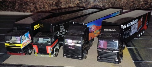Herpa camions scania x - ,