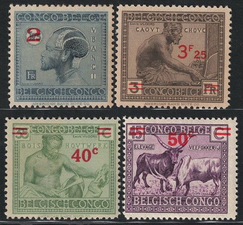 1931 congo belge yvert - belge,,