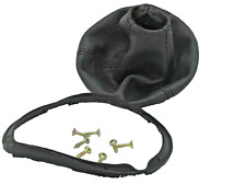 LANCIA YPSILON 843 (2003-2012) BLACK leather shift lever headset + internal frame