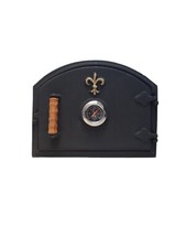 Porte de four à bois avec
