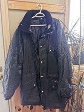 Kanuk Vintage Winter Parka Black Insulated Fleece Collar Hooded Outdoor Jacket