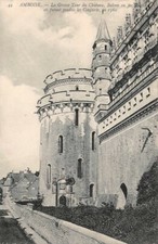 AMBOISE - La Grosse Tour du Château, iron balcony
