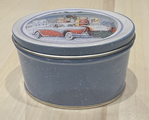 Boîte noël métal avec - en,