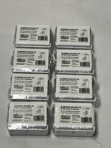 Lot aluminum rail - (8),
