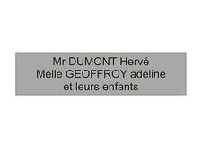plaque ou etiquette de boite