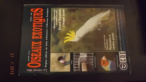 Revue oiseaux exotiques - gc,