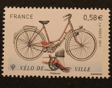 Timbre - FRANCE - Vélo de