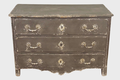 Commode louis xiv - xiv, relaquée
