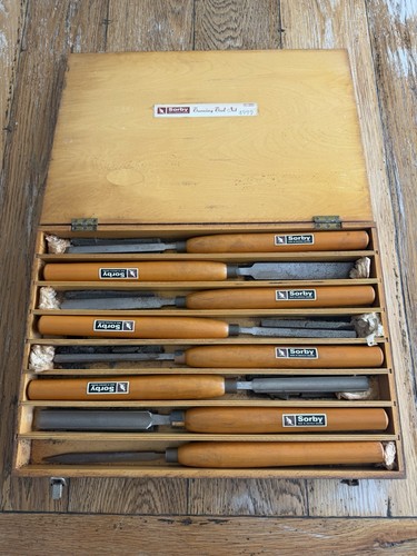 Vintage robert sorby 4999 - vintage, 8pc