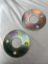 STEEL WHEEL SPACERS X2 NEW 4x100 PCD 54.1 Bore To Fit Mazda MX5 MK1 & MK2 (3mm)