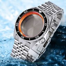 41mm 200m Diver Watch Case Fit NH35 NH36 Ceramic Bezel Sapphire Glass 120 Clicks