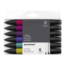 Feutres Promarker en lot de 6