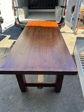 table fermière en chêne massif avec ses rallonges