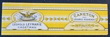 Ancienne étiquette CANETON Léopold Leymarie Hagetmau old label