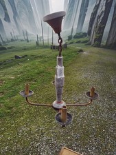 Lustre vintage 4 bras –