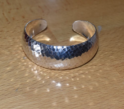 Bracelet manchette argent - bracelet, en