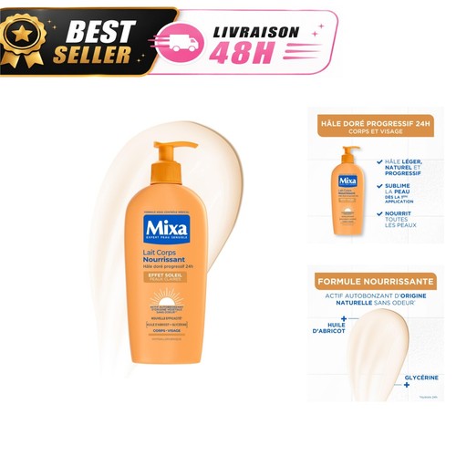 Mixa autobronzant lait corps - autobronzant,