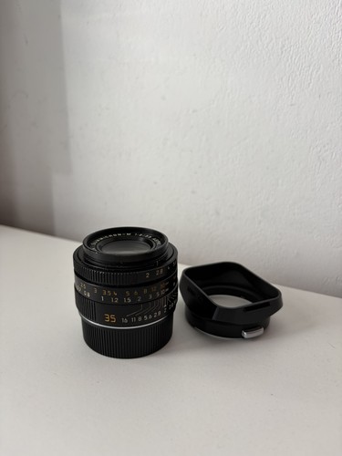 Leica summicron 35mm 2 - summicron-m, f/2