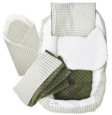 Reducteur de Lit Bebe - Réducteur Bébé 100x60x15cm 5 éléments Cocon et Naissa...