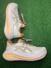 ASICS GEL-NIMBUS 27 Women’s Size 7 1012B752 ‘White/Fawn’ Running Shoes