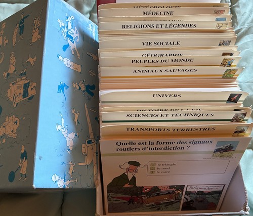Fiches tintin edition atlas - fiches,