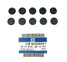 10x original Opel anthracite Vectra, Astra, cadet cover caps - 90308941