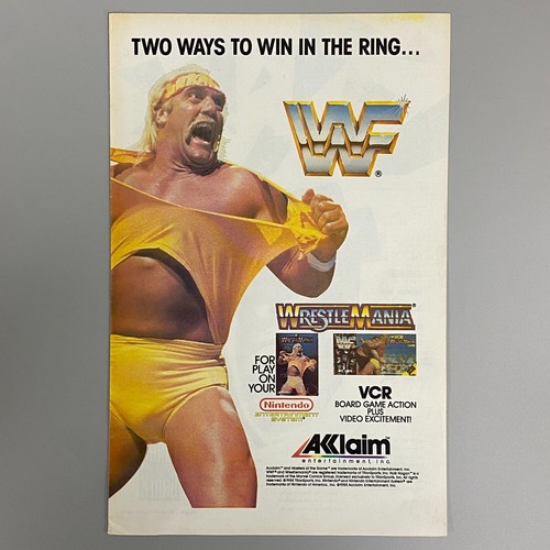 Nintendo wwf wrestlemania hulk - nintendo,
