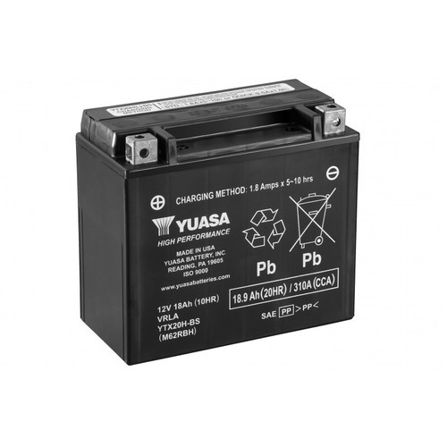 Batterie moto yuasa ytx20h - yuasa, ytx20h-bs