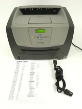 Lexmark E352dn 4512-430 Laser Printer Duplex 32MB 6898 Pages Low Toner WORKING