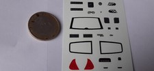 decals decal 1/43 decoration trunk hood clio Renault Sport