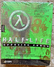 HALF LIFE OPPOSING FORCE PC BIG BOX NEUF SOUS BLISTER NEW SEALED VGA  Version Fr