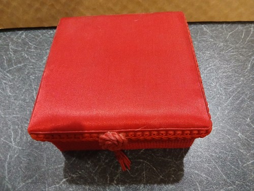 Boîte bijoux carrée - boîte, à