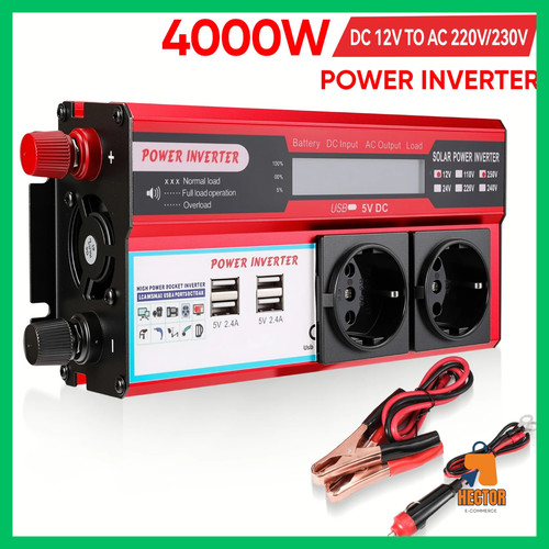 Onduleur 4000w 12v 220v - ✅,