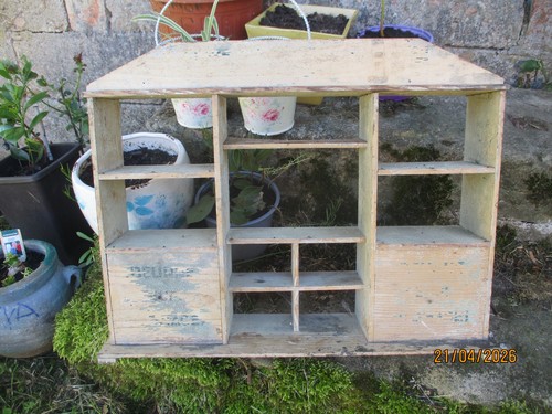 Epicerie ancienne bois - ancienne, en