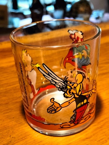 Verre nutella 1995 asterix - nutella,