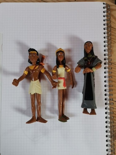 Lot figurines papyrus - de,
