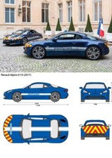 Police decals, Waterslide