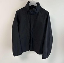Uniqlo Windproof Stand Blouson Black Japan Size L (US M) Relaxed Silhouette