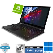 Lenovo Thinkpad P15 Gen 1 i7-10850H 32Go RAM  SSD 512Go  Windows 11 Pro