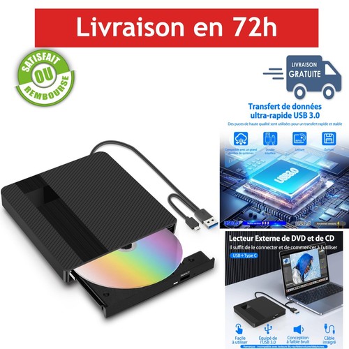 Lecteur dvd externe usb 0 - usb, 3.0