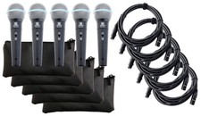 5x Set De Microphone DJ PA