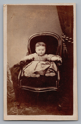 Cdv 1870 bébé - cdv,