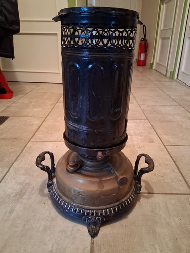 Ancien poêle pétrole - poêle, à