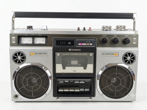 Boombox vintage hitachi - vintage,