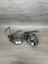 Harley Spot Light Lamp Shovelhead Panhead Pair Chrome Vintage For Passing AS IS