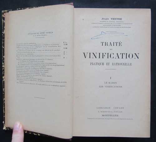 Traité vinification - de,