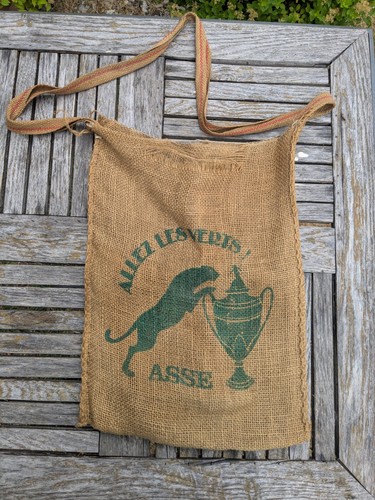 Rare sac ancien toile - de, jute