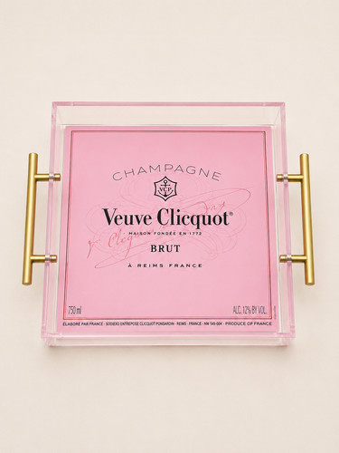Veuve clicquot acrylic tray - veuve,